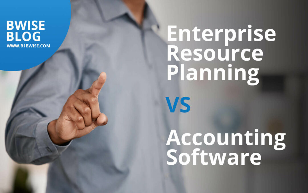 Differences Between an ERP and an accounting software