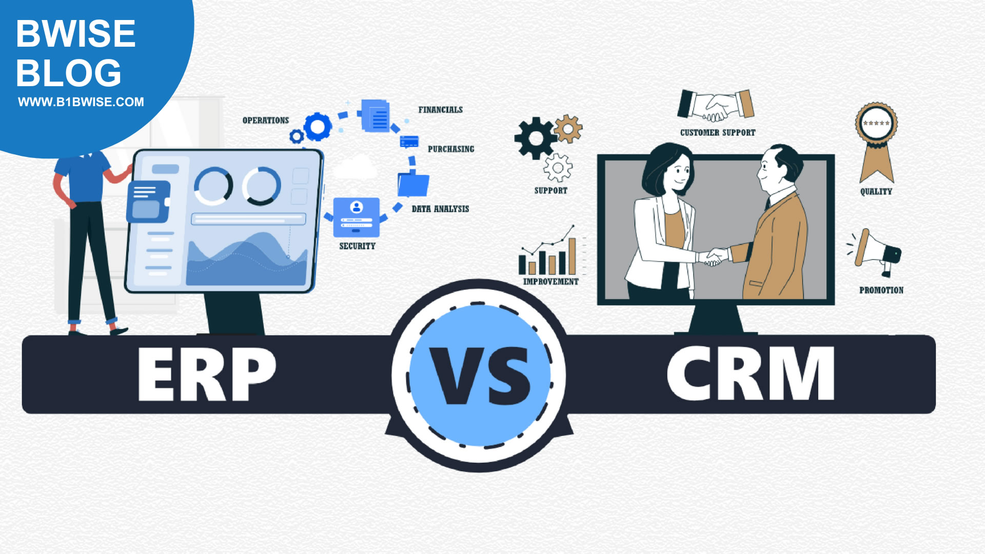 ERP vs. CRM: Understanding the Differences and Benefits for Your Business